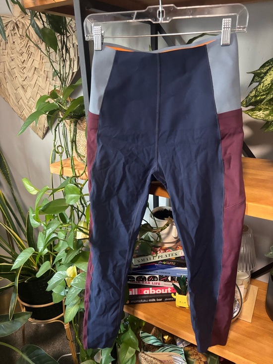 Sweaty Betty Pants - Sweaty Betty Power High Waist Colour Block Leggings | Size Medium